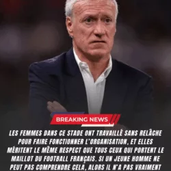 DERNIÈRE MINUTE : Didier Deschamps, sélectionneur de l’équipe de France, a annoncé la mise à l’écart d’un jeune joueur après un incident irrespectueux impliquant une employée âgée du stade — le sélectionneur envoie un message fort sur la “culture du respect” au sein de l’équipe de France.
